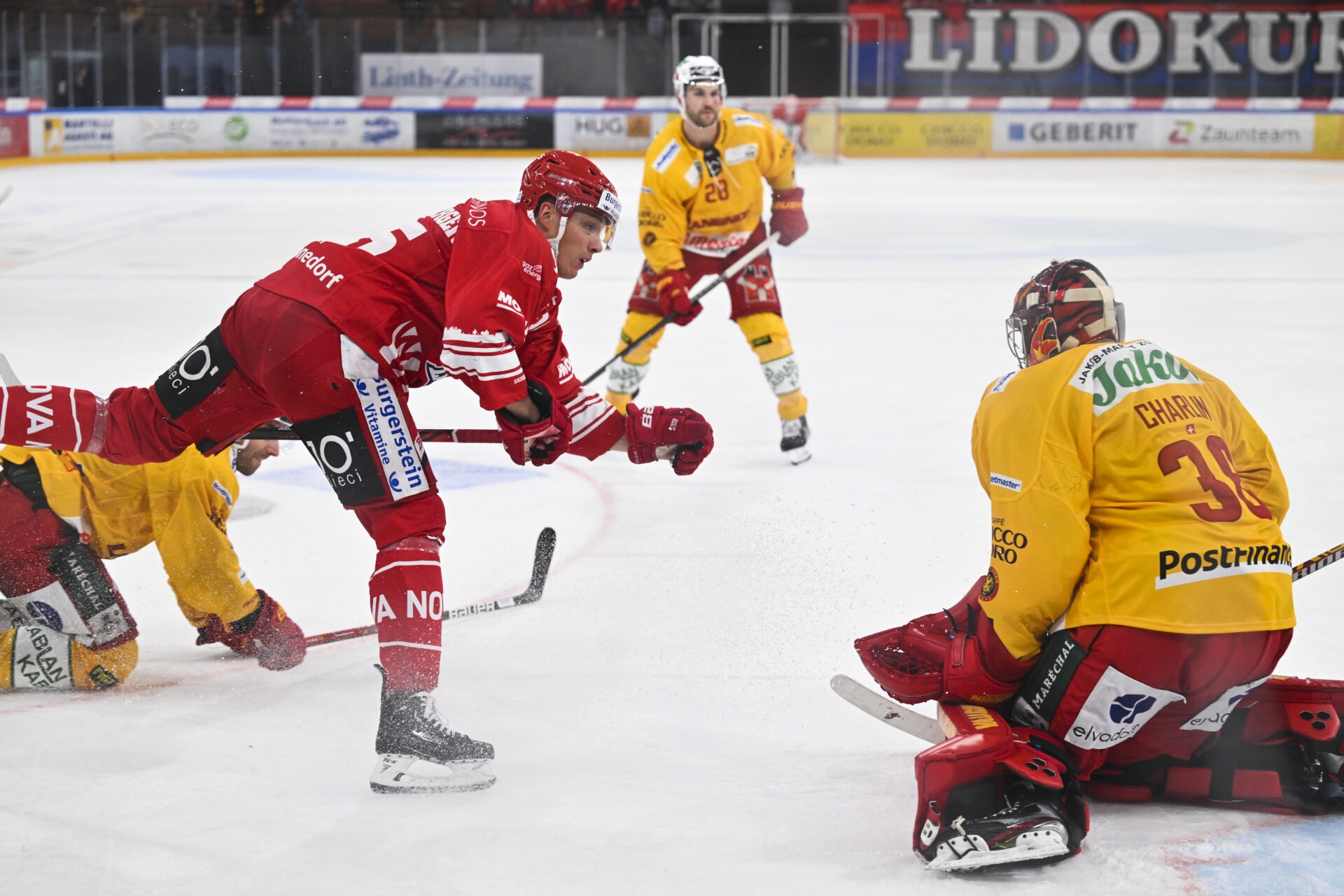 EISHOCKEY, NATIONAL LEAGUE, NL, MEISTERSCHAFT, SAISON 2022/23, HOCKEY SUR GLACE, HC RAPPERSWIL JONA, RAPPI, SCL TIGERS,